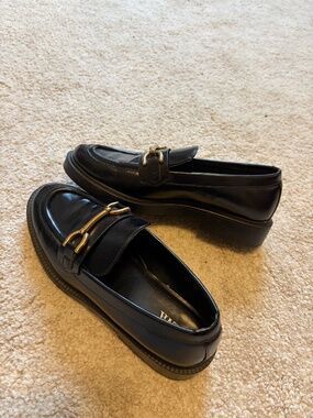 Moccasins Zara | Zara Black Loafers